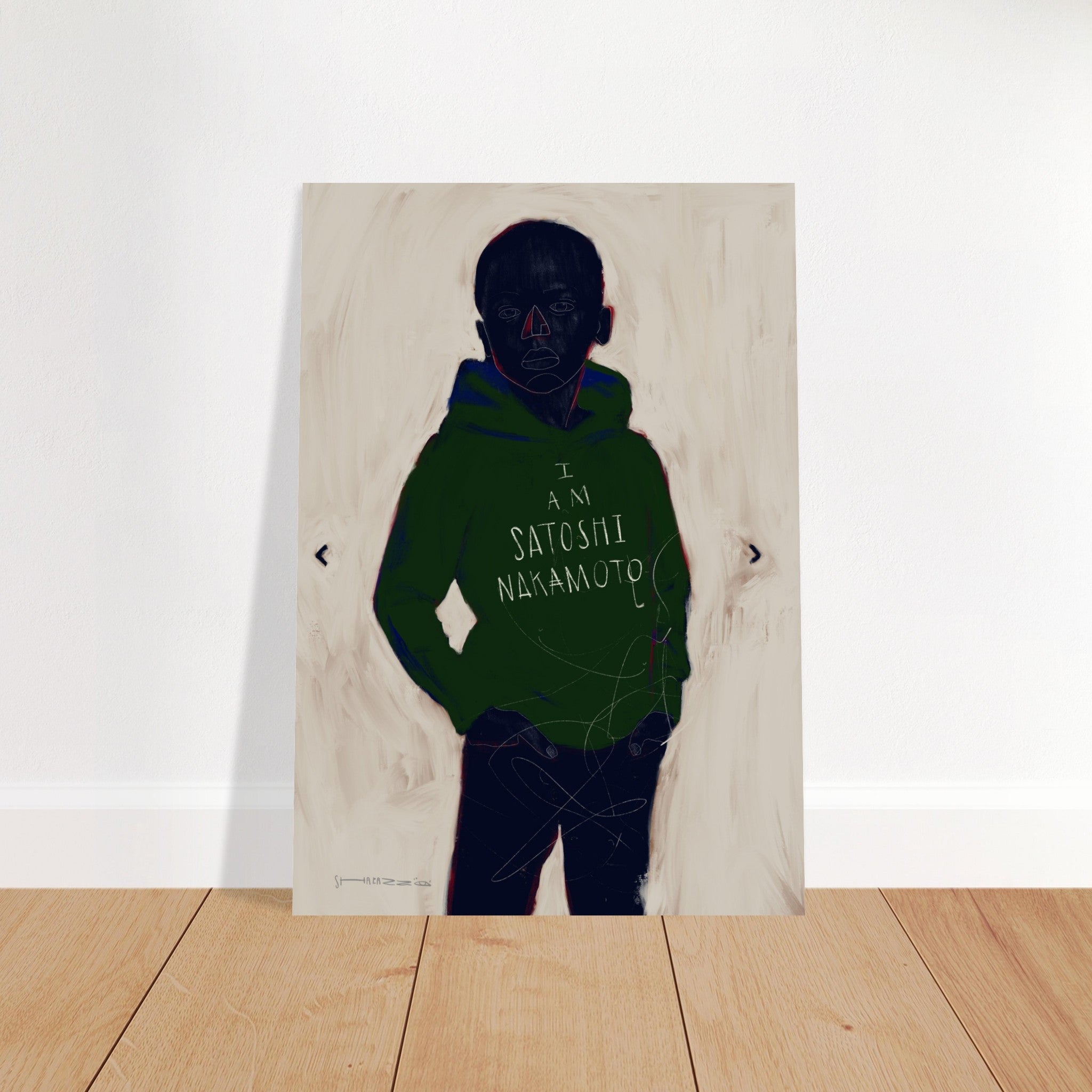 I Am Satoshi Nakamoto – Larkin Art & Co