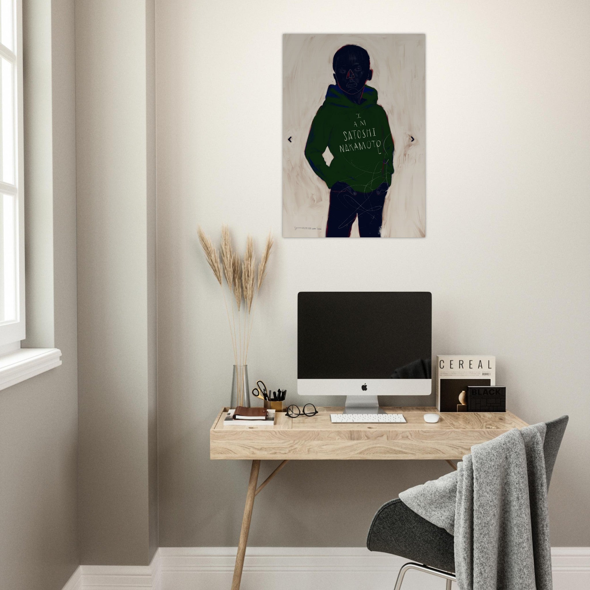 I Am Satoshi Nakamoto – Larkin Art & Co