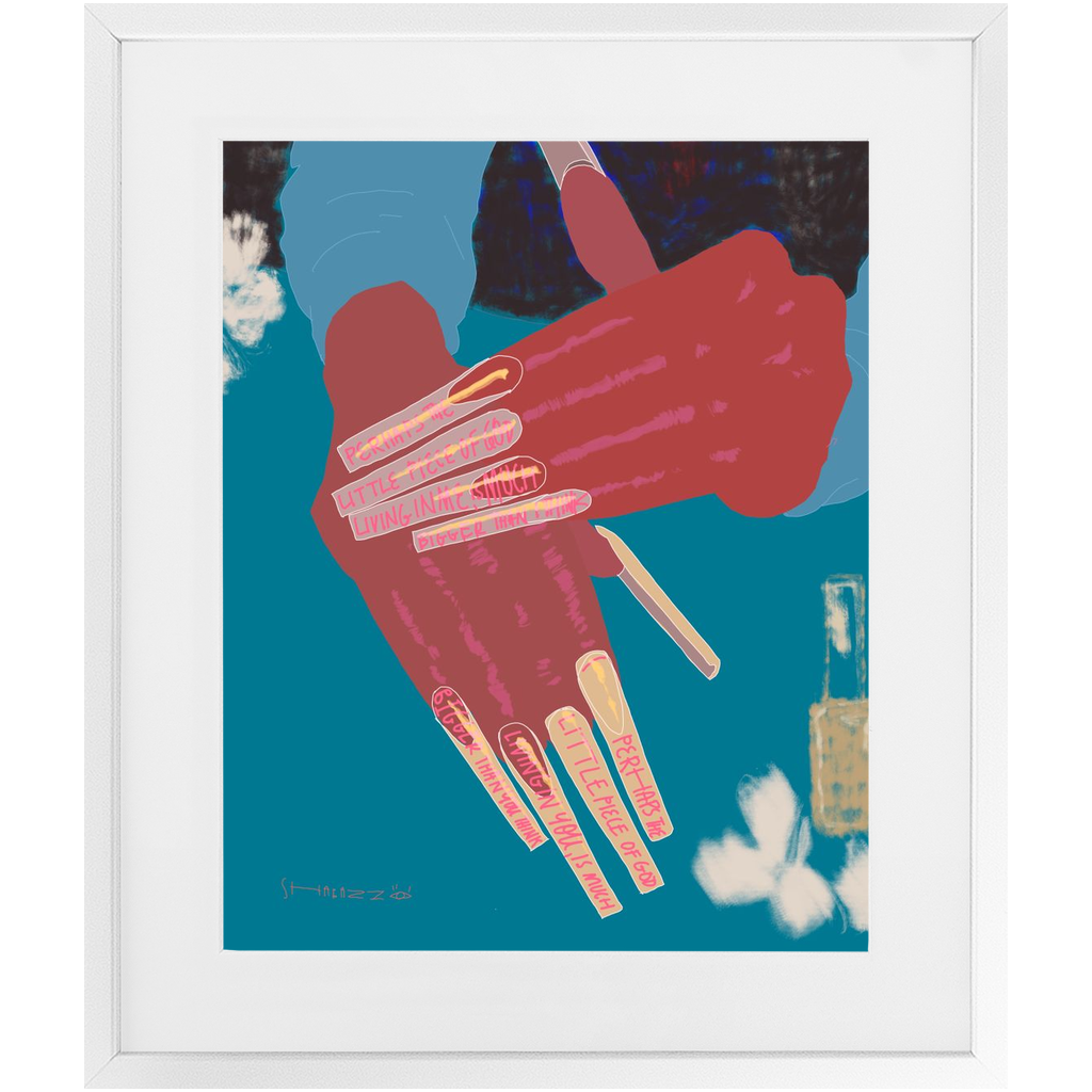 Perhaps Manicure - Framed Print
