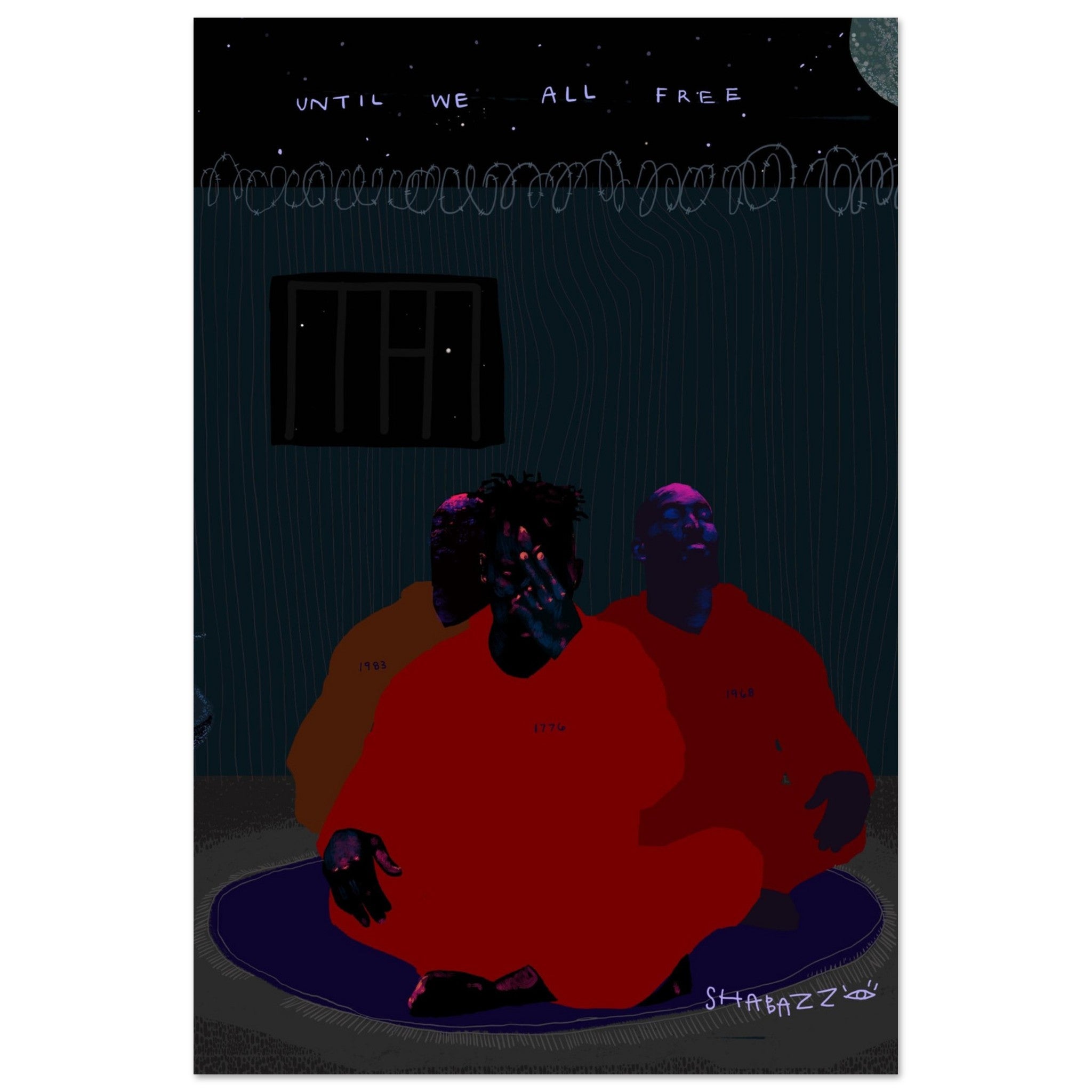 Black Glow Collection By Shabazz Larkin Larkin Art Co black-glow-collection-by-shabazz-larkin-larkin-art-co