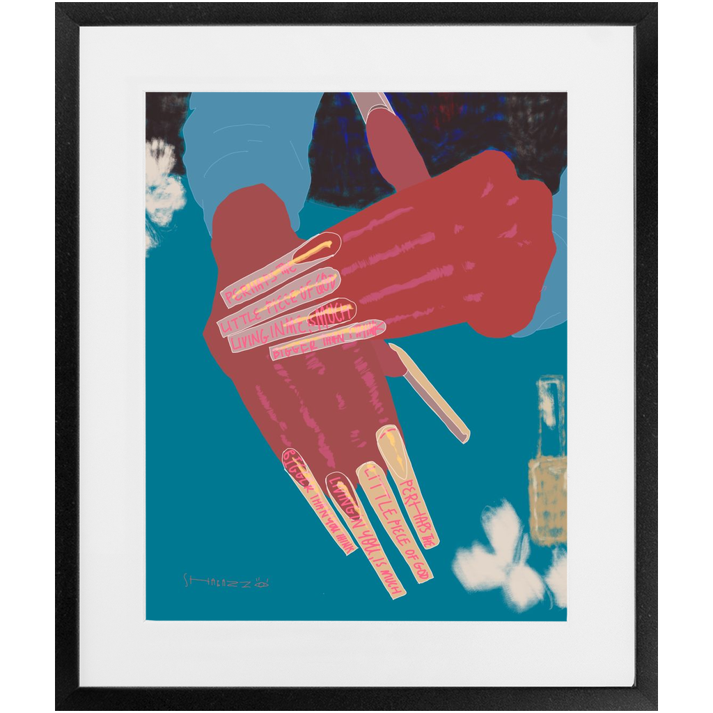 Perhaps Manicure - Framed Print