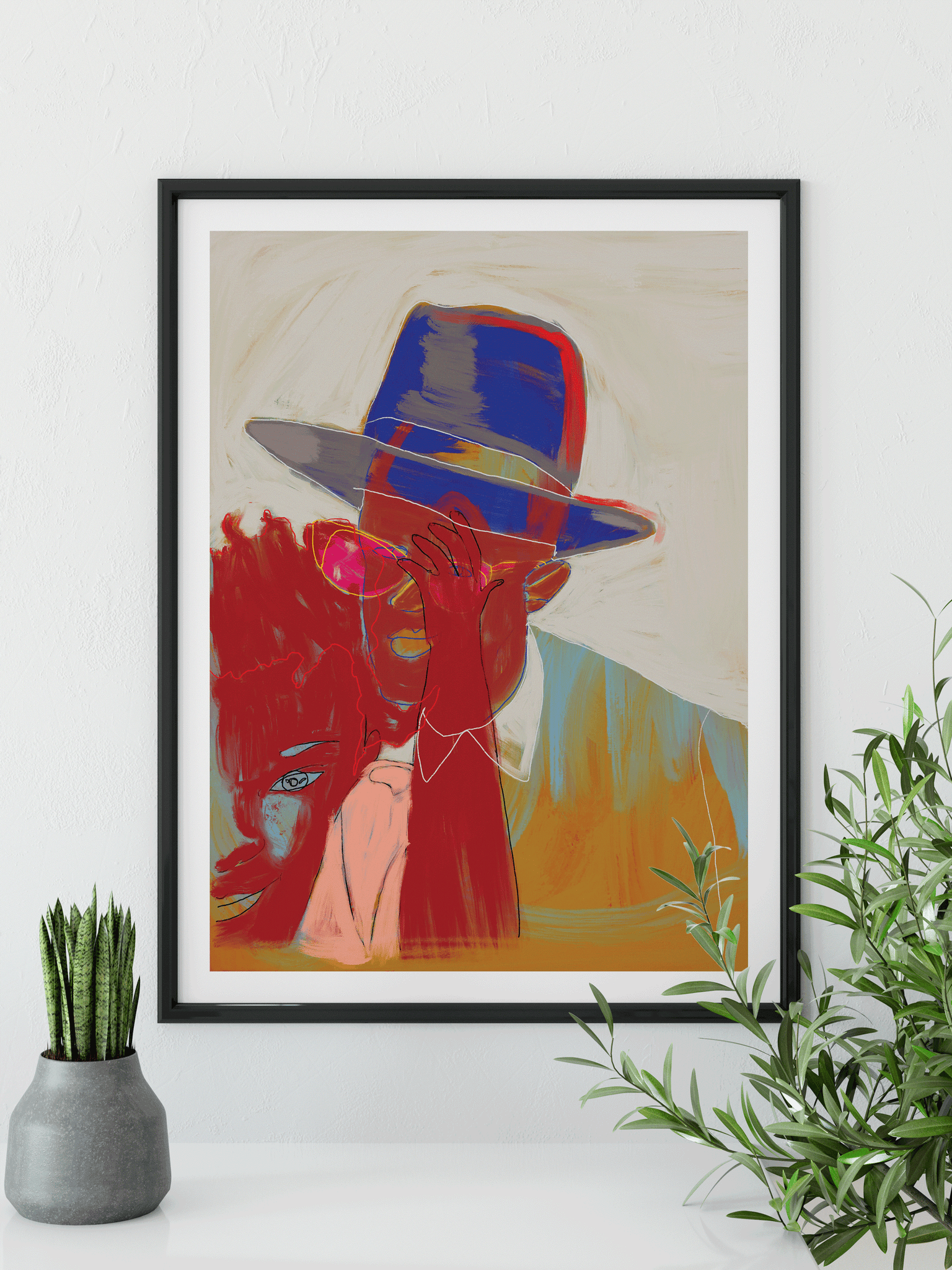 Imperfect Father Art Print