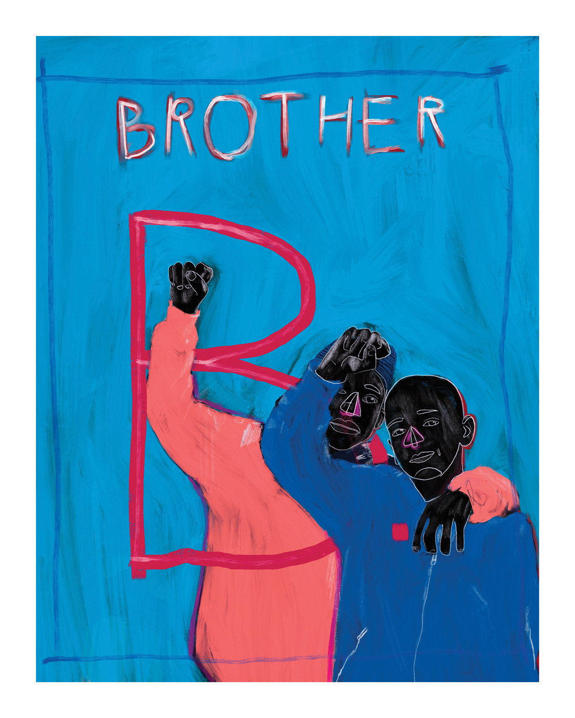 Brother Art Print