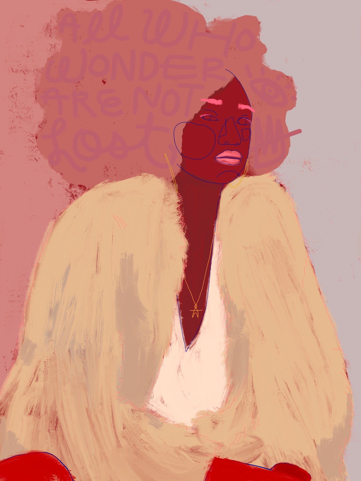 All Who Wonder Art Print
