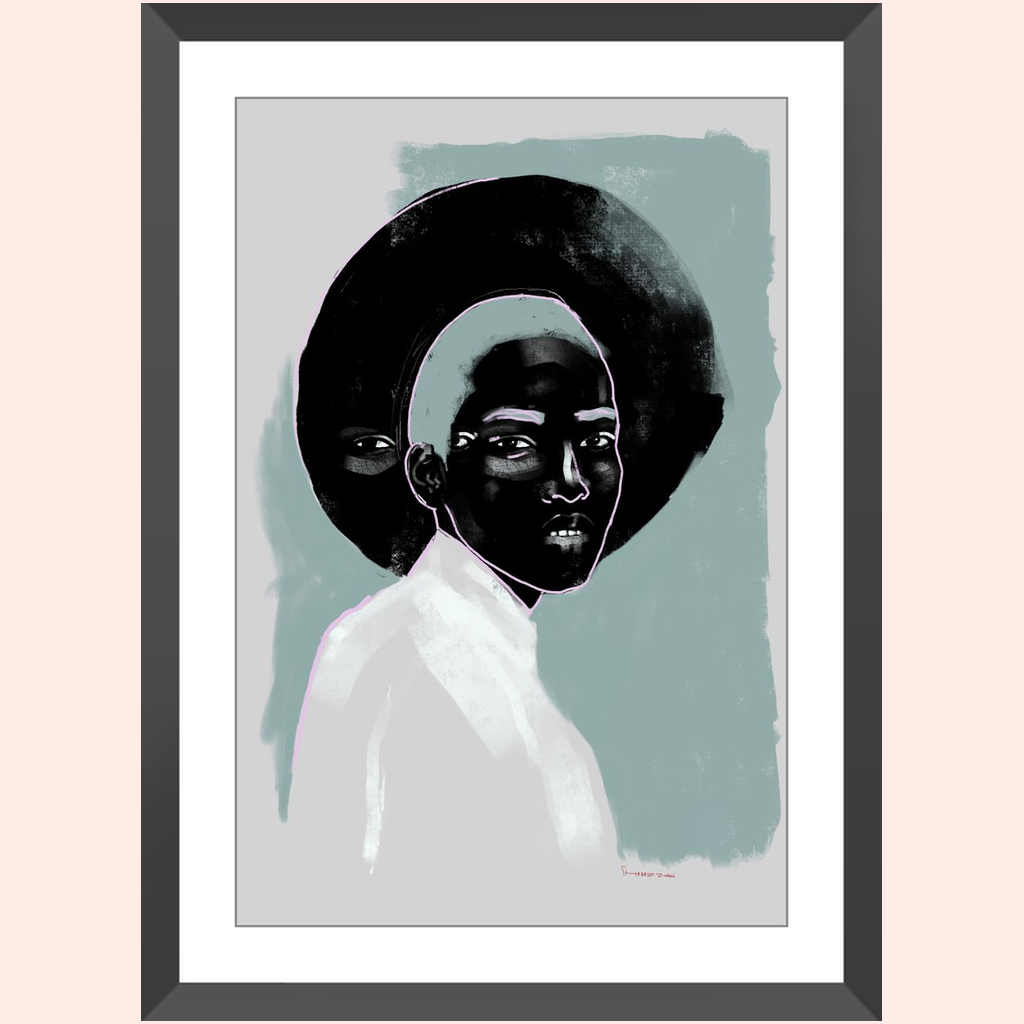 Vision by Shabazz Larkin - Framed Print