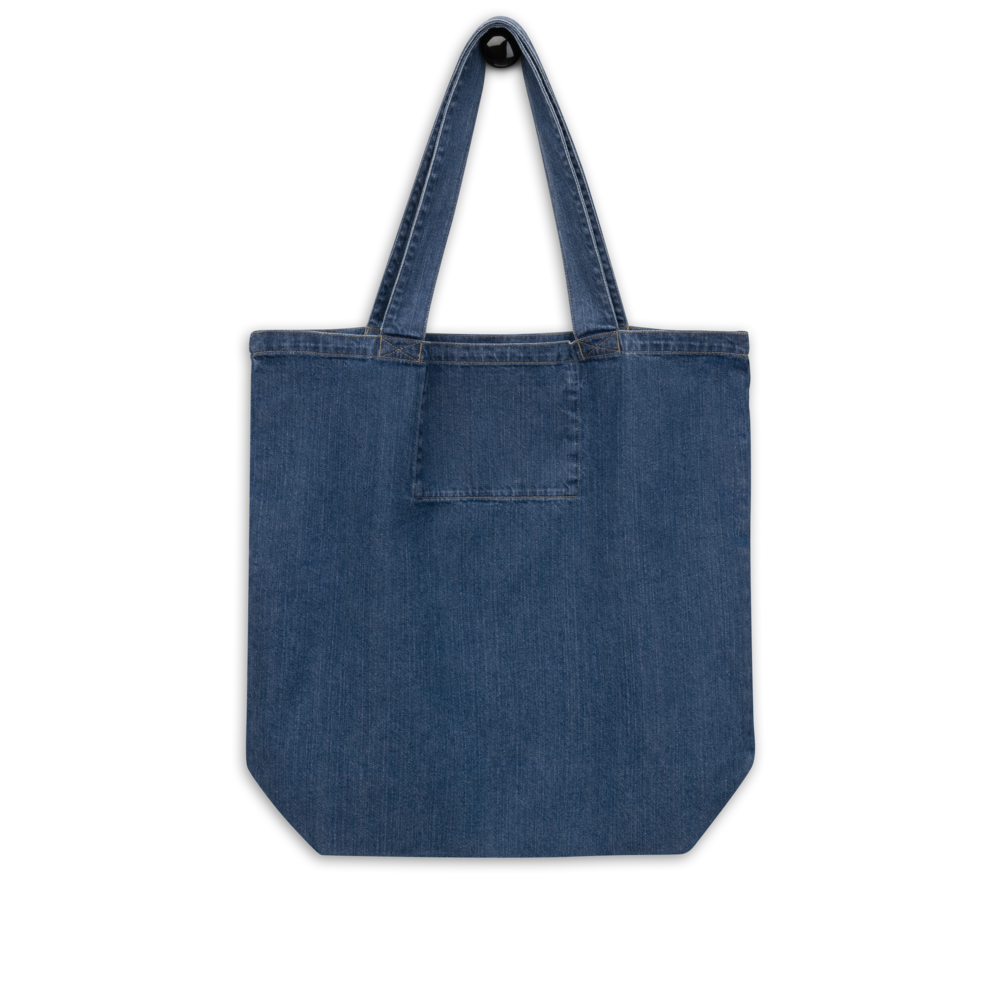 Support Black Nashville Tote - 615 Organic denim bag